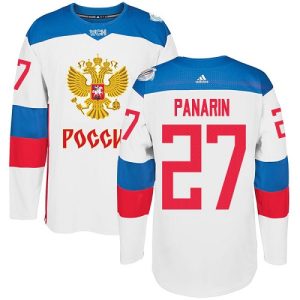 Herren Team Russland #27 Artemi Panarin Authentic Weiß Heim 2016 World Cup